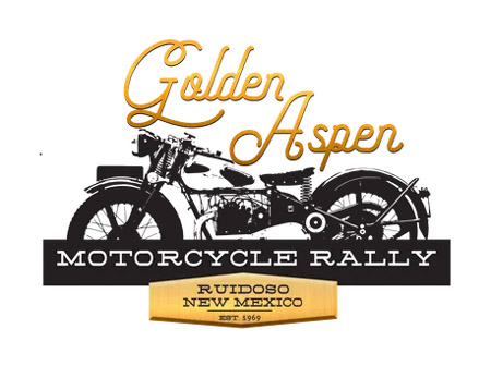 Golden Aspen Motorcycle Rally banner