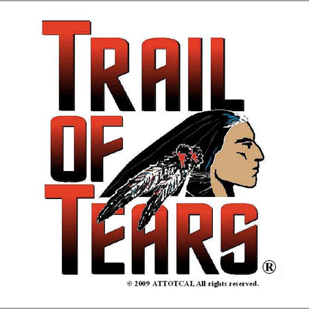 Trail of Tears Motorcycle Ride Indian Logo