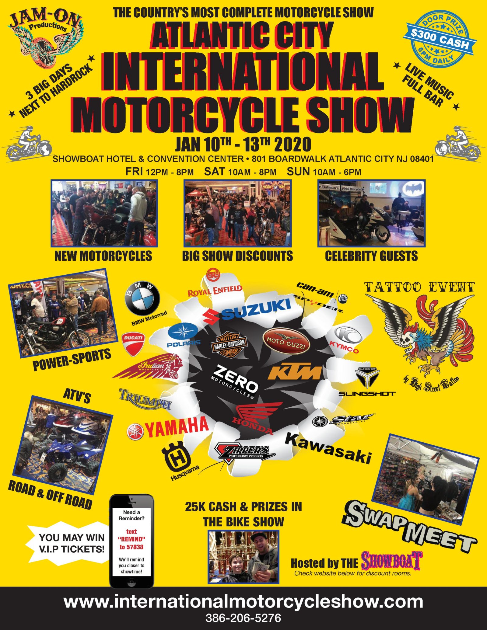 Atlantic City International Motorcycle Show 2020 | LightningCustoms.com