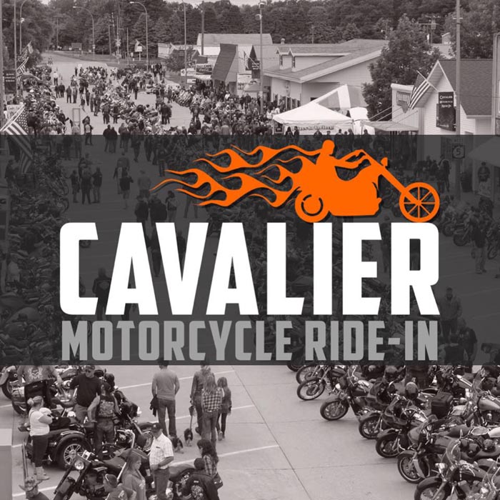 Cavalier Motorcycle Ride Graphic