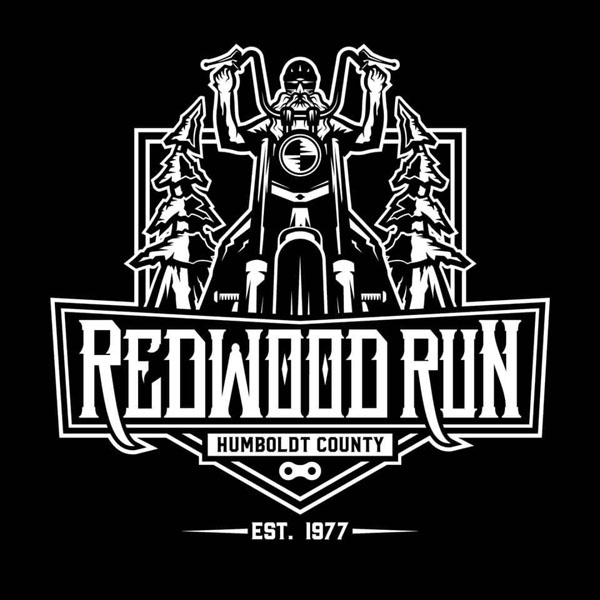 Redwood Run Motorcycle Rally design