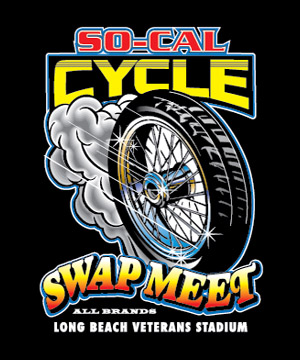 So-Cal Swap Meets - banner with wheel logo