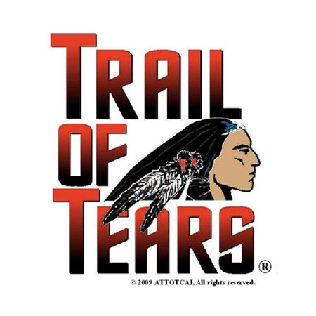 Trail of Tears Ride Indian Logo