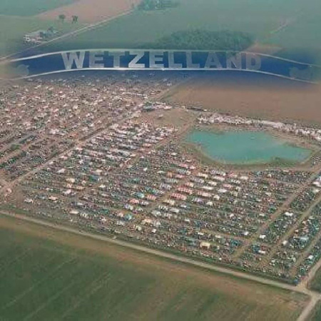 Wetzelland Rally Aerial View of Venue