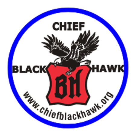 Chief Blackhawk Antique Meet Eagle Logo