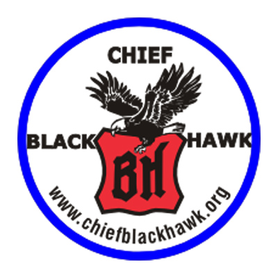 Chief Blackhawk Antique Swap Meet 2020 Logo