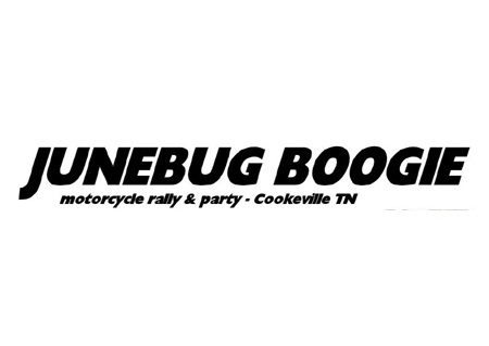 Junebug Boogie Too Rally Black and White Logo