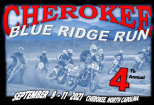 Cherokee Blue Ridge Run 2021 Banner