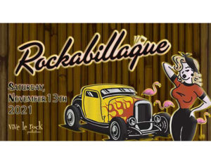 Rockabillaque Show in NC 2021 Banner
