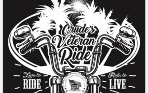 11th Annual Crudes Veterans Ride Banner