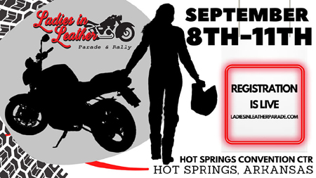 Ladies in Leather Parade & Rally 2022 Poster