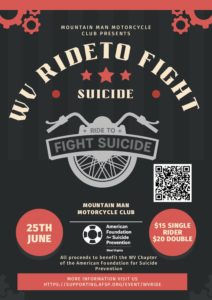 WV Ride to Fight Suicide Flyer