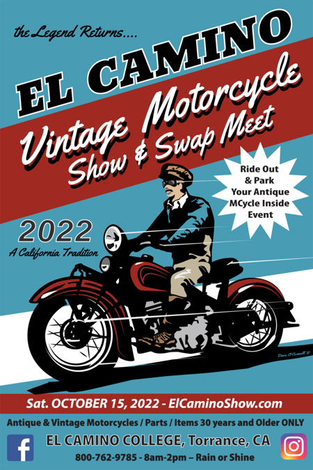 El Camino Motorcycle Show Poster