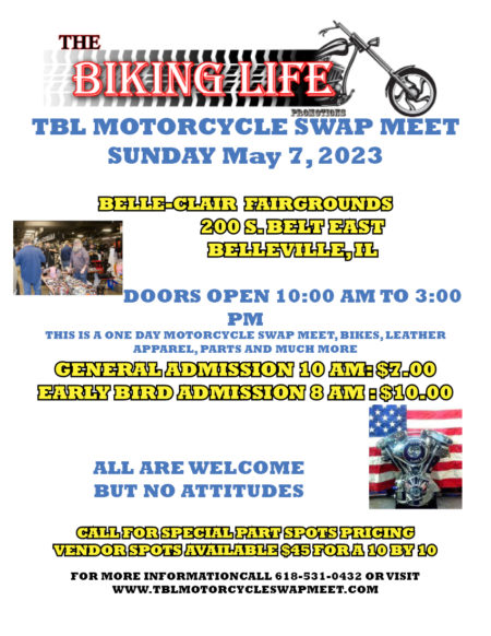TBL Motorcycle Swap Meet May 2023