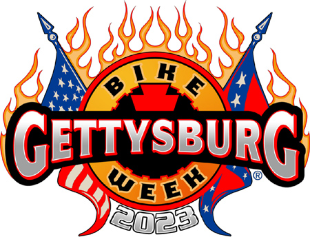 Gettysburg Bike Week 2023 Logo