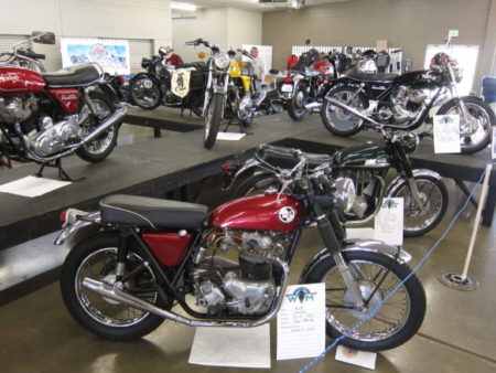 Motorcycles at the Northwest Classic Show