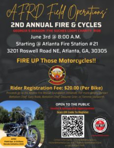 AFRD Fire & Cycles Motorcycle Charity Ride