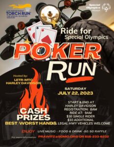 Poker Run/Ride for Special Olympics in Missouri 2023