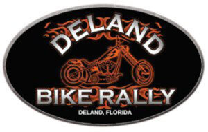 Deland Bike Rally 2024 Logo