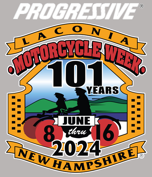 Laconia Motorcycle Week 2024 Logo