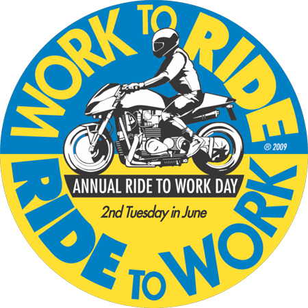 Ride Your Motorcycle to Work Day 2024 logo