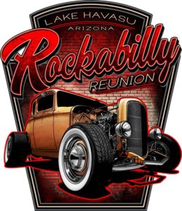 Lake Havasu Rockabilly Reunion 2024 car graphic