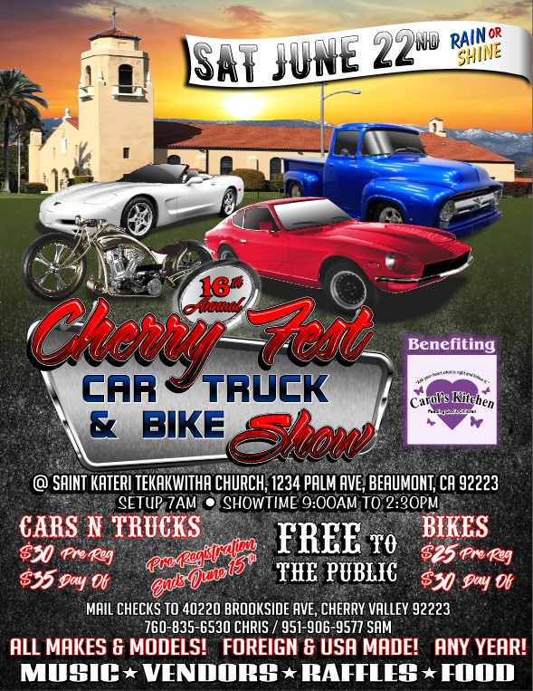 Cherry Fest Charity Car and Bike Show