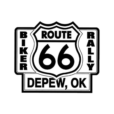 Route 66 Bike Stock Oklahoma