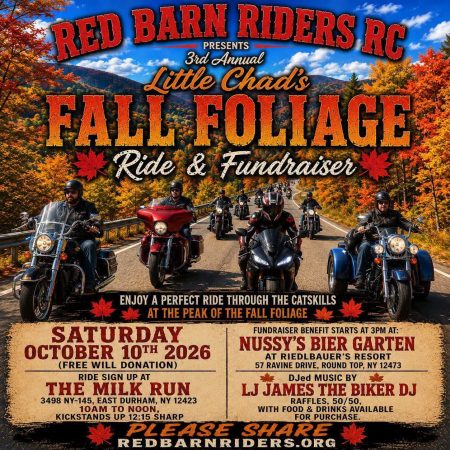Little Chad's Fall Foliage Ride 2026 Flyer