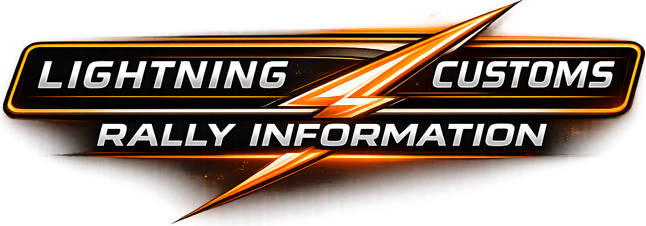 Lightning Customs Rally Information