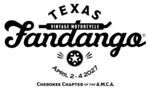Texas Vintage Motorcycle Fandango Logo