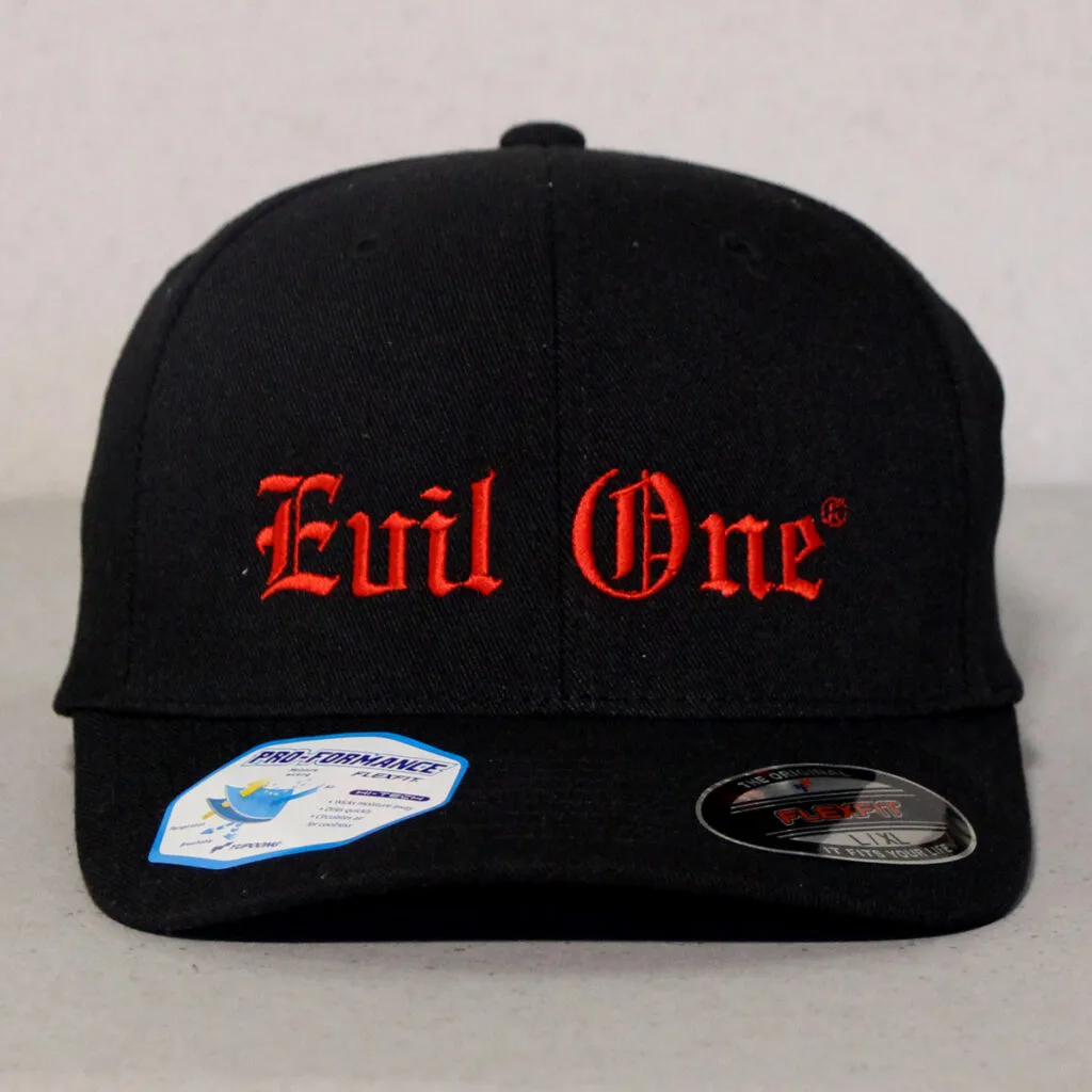 Evil One® Biker Baseball Hat Evil One Old English Version number 2