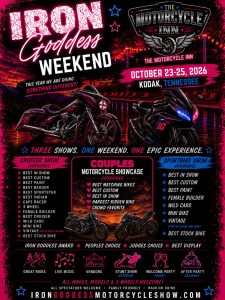 Iron Goddess Motorcycle Show 2026 Flyer