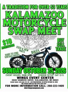 Kalamazoo Swap Meet October 2026 Poster