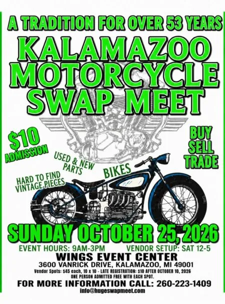 Kalamazoo Swap Meet October 2026 Poster