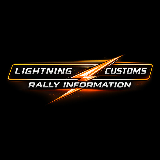 Lightning Customs Rally Information logo
